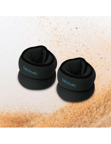 Cecotec Drumfit AnkleBell 2000 Neo Set 2 pesas para tobillos y muñecas 2Kg