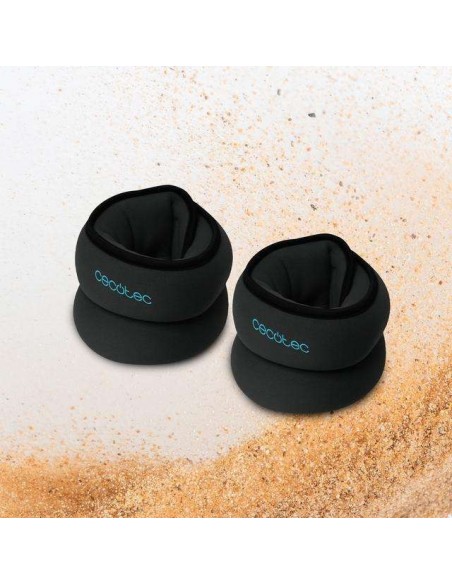 Cecotec Drumfit AnkleBell 2000 Neo Set 2 pesas para tobillos y muñecas 2Kg