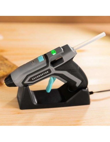 Cecotec CecoRaptor Perfect Fix 360 X-Treme. Pistola de Encolar Batería de 3,7V y 1500 mAh