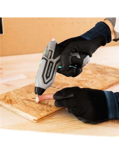 Cecotec CecoRaptor Perfect Fix 360 X-Treme. Pistola de Encolar Batería de 3,7V y 1500 mAh