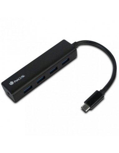NGS Wonderhub4 Hub USB-C a 4 Puertos USB 3.0