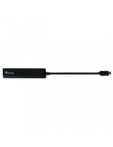 NGS Wonderhub4 Hub USB-C a 4 Puertos USB 3.0