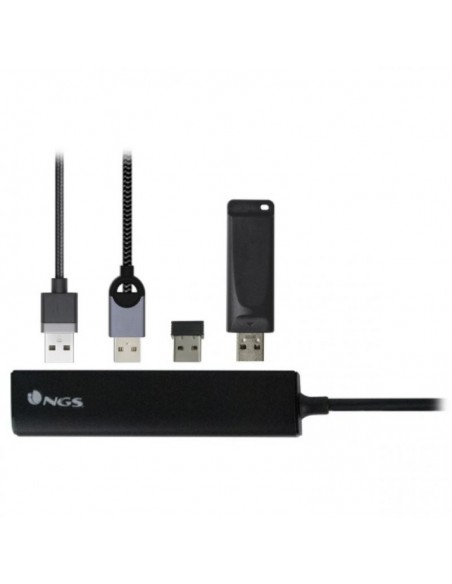 NGS Wonderhub4 Hub USB-C a 4 Puertos USB 3.0