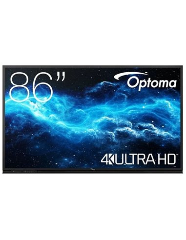 Optoma 3862RK 86" Pantalla Plana Interactiva Creative Touch Serie 3 LED UltraHD 4K