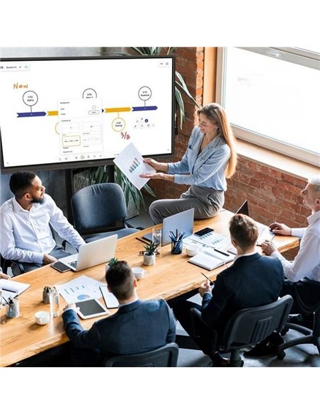 Optoma 5652RK+ 65" Pantalla Plana Interactiva Premium Creative Touch Serie 5 LED UltraHD 4K Táctil