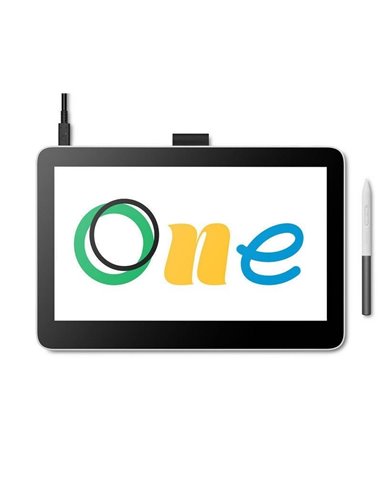 Wacom One 13 Touch Monitor Interactivo de 13.3" con Función Táctil de 10 Dedos