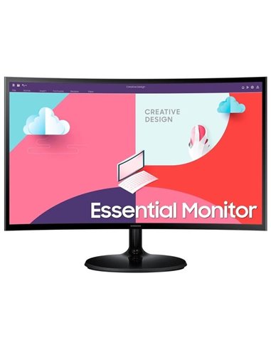 Samsung Essential S36C 24" LED FullHD 75Hz FreeSync Monitor Curvo
