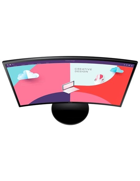 Samsung Essential S36C 24" LED FullHD 75Hz FreeSync Monitor Curvo