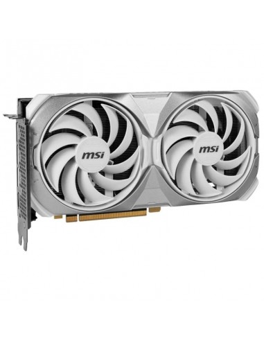 MSI GeForce RTX 4070 SUPER VENTUS 2X WHITE OC 12GB GDDR6X DLSS3 Tarjeta Gráfica