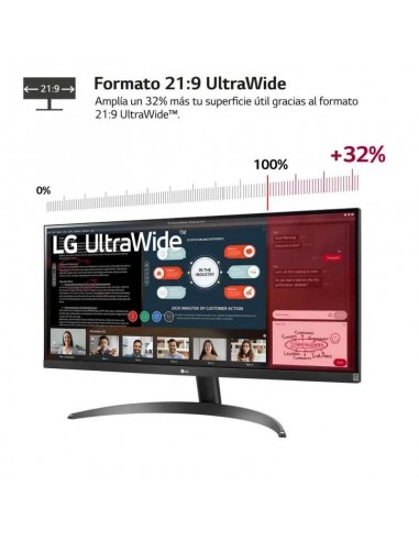 LG UltraWide 26WQ500-B 25.7" LED IPS UWFHD 75Hz FreeSync Monitor