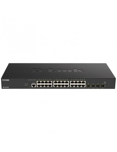 D-Link DXS-1210-28T Switch Gestionable 24 Puertos Gigabit Ethernet + 4 Puertos SFP28