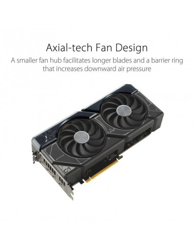 ASUS Dual GeForce RTX 4070 SUPER OC Edition 12GB GDDR6X DLSS3 Tarjeta Gráfica