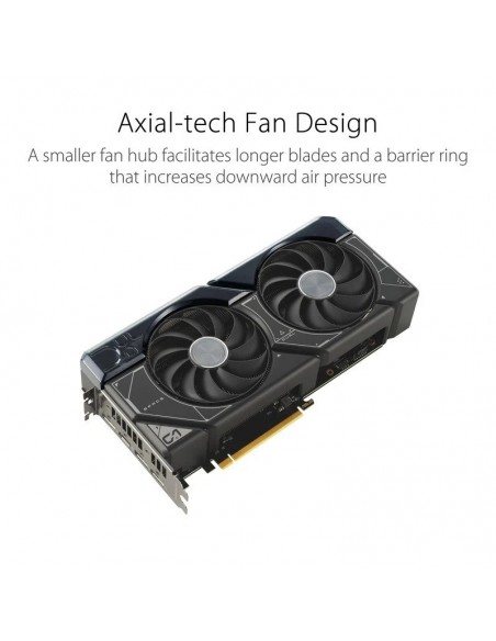 ASUS Dual GeForce RTX 4070 SUPER OC Edition 12GB GDDR6X DLSS3 Tarjeta Gráfica