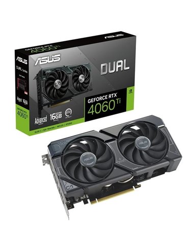 ASUS Dual GeForce RTX 4060 Ti Advanced Edition 16GB GDDR6 DLSS3 Tarjeta Gráfica