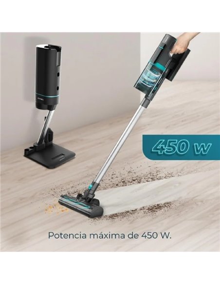 Cecotec Conga Rockstar 10000 Nebula Station Aspirador escoba sin cables sin bolsa 3 en 1