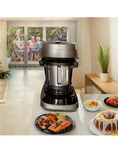 Cecotec Mambo CooKing Unique Robot de cocina multifunción con dispensador de alimentos