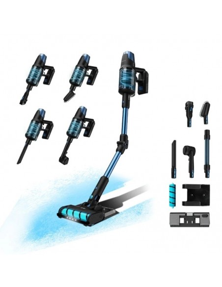 Cecotec Conga Rockstar 8500 Infinity ErgoWet Animal Aspirador escoba sin cables sin bolsa 4 en 1