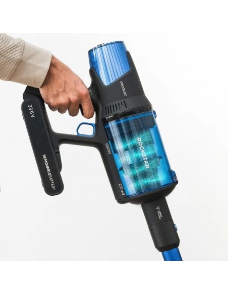 Cecotec Conga Rockstar 8500 Infinity ErgoWet Animal Aspirador escoba sin cables sin bolsa 4 en 1