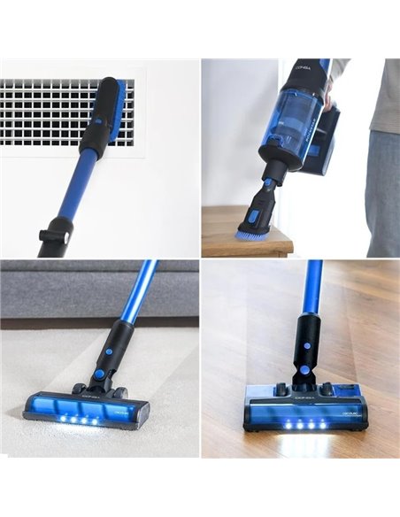 Cecotec Conga Rockstar 8500 Infinity ErgoWet Animal Aspirador escoba sin cables sin bolsa 4 en 1
