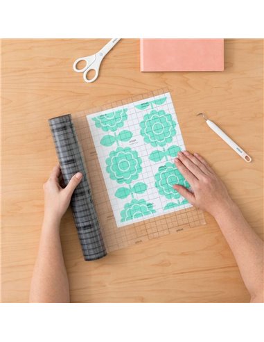 Cricut 2010038 Cinta de transferencia sin revestimiento 33cm x 22.9m