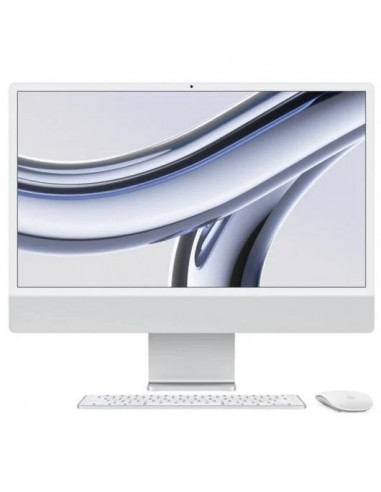 Apple iMac Apple M3/ 8GB/ 256GB SSD/ 8 Núcleos GPU/ 24" 4.5K Retina Plata