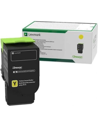 Lexmark 78C20Y0 Amarillo Tóner