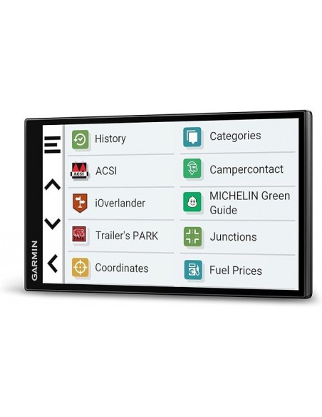 Garmin CamperVan GPS para Autocaravana