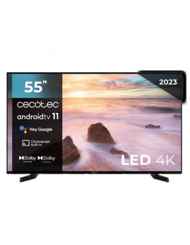 Cecotec A2 series ALU20055 LED 4K UHD HDR10+ 55" Televisor