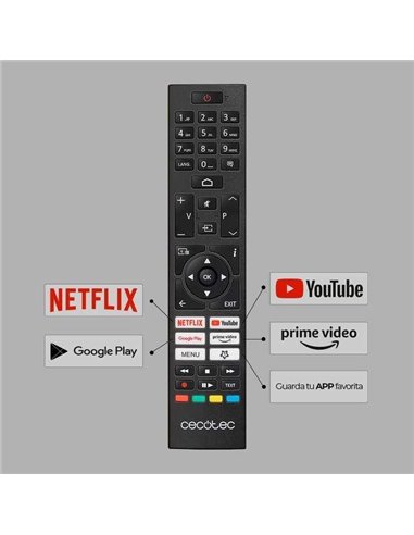 Cecotec A2 series ALU20055 LED 4K UHD HDR10+ 55" Televisor