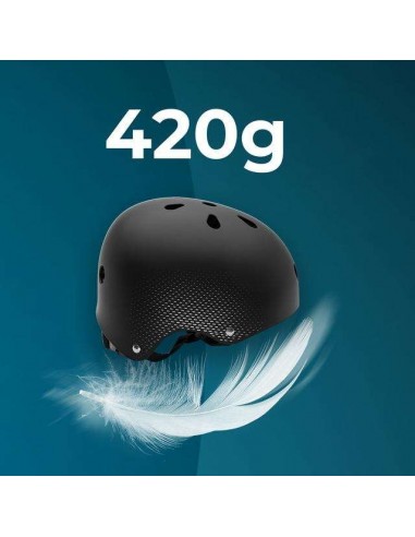Cecotec BrainGuard Urban Black S-M Casco urbano para bicicletas y patinetes eléctricos