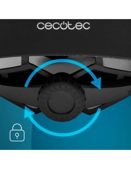 Cecotec BrainGuard Urban Black S-M Casco urbano para bicicletas y patinetes eléctricos