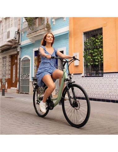 Cecotec Bicicleta eléctrica Capital Bicicleta eléctrica de ciudad con 80km de autonomía 28"