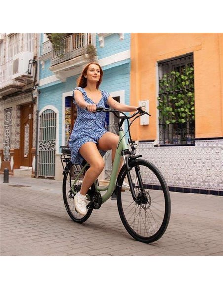 Cecotec Bicicleta eléctrica Capital Bicicleta eléctrica de ciudad con 80km de autonomía 28"