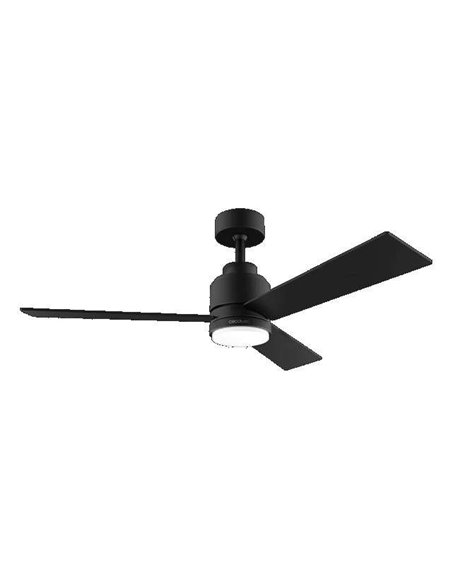 Cecotec EnergySilence Aero 4800 Style Black. Ventilador de Techo con Mando a Distancia, Temporizador y Luz LED