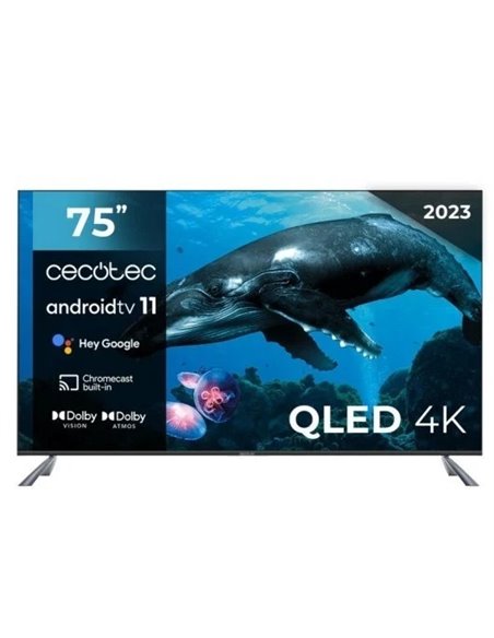 Cecotec V2 series VQU20075 QLED 4K UHD HDR10 75" Televisor
