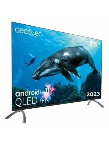 Cecotec V2 series VQU20075 QLED 4K UHD HDR10 75" Televisor