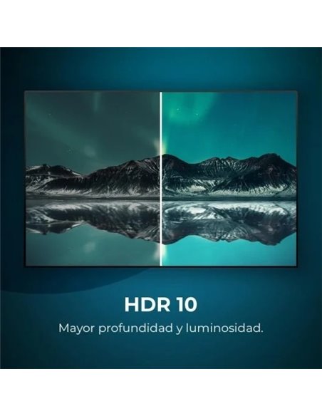 Cecotec V2 series VQU20075 QLED 4K UHD HDR10 75" Televisor