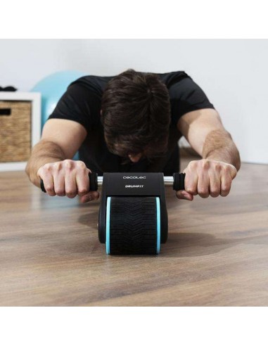 Cecotec Drumfit AB Fit Rueda abdominal con rebote automático