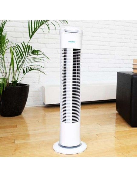 Cecotec EnergySilence 6090 Skyline. Ventilador de Torre con Temporizador 45W