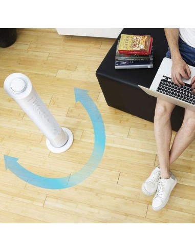 Cecotec EnergySilence 6090 Skyline. Ventilador de Torre con Temporizador 45W