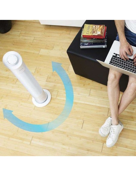 Cecotec EnergySilence 6090 Skyline. Ventilador de Torre con Temporizador 45W