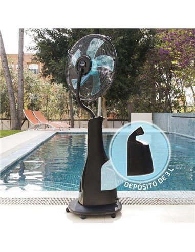 Cecotec EnergySilence 690 Freshessence. Ventilador Nebulizador de Agua con Mando a distancia 90W