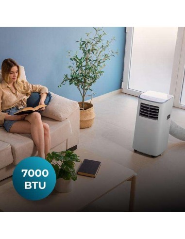 Cecotec ForceClima 7400 Soundless Touch Aire acondicionado portátil de 7000 BTU