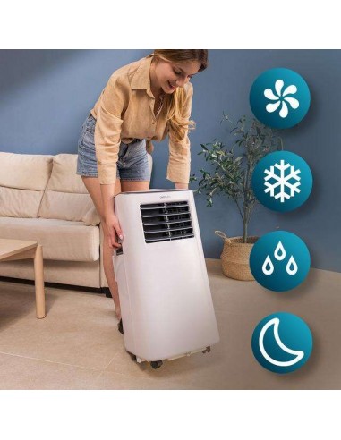 Cecotec ForceClima 7400 Soundless Touch Aire acondicionado portátil de 7000 BTU