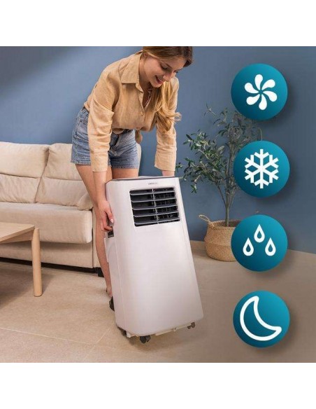 Cecotec ForceClima 7400 Soundless Touch Aire acondicionado portátil de 7000 BTU