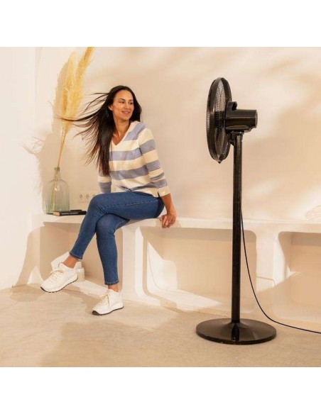 Cecotec EnergySilence 555 2 in 1 Smart XL Ventilador de pie y de sobremesa, 55W