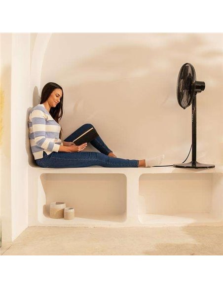 Cecotec EnergySilence 555 2 in 1 Smart XL Ventilador de pie y de sobremesa, 55W