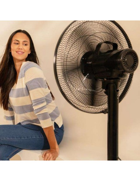 Cecotec EnergySilence 555 2 in 1 Smart XL Ventilador de pie y de sobremesa, 55W