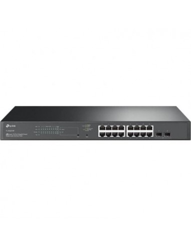 TP-Link TL-SG2218P Switch JetStream 16 Puertos Gigabit PoE+ 2 Puertos SFP Gigabit