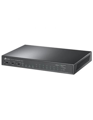 TP-Link TL-SL1311P Switch No Gestionado 8 Puertos Fast Ethernet PoE 2 Puertos Gigabit 1 Puerto SFP
